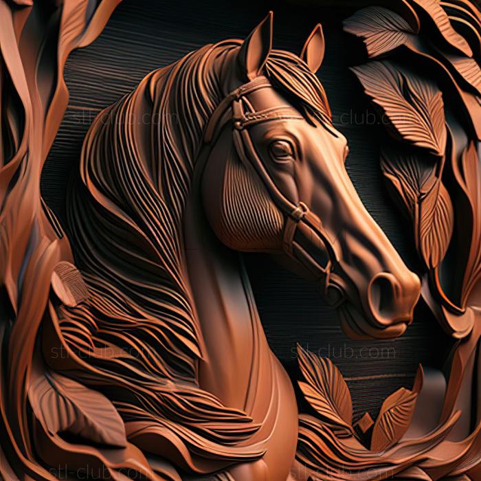 3D model st horse (STL)